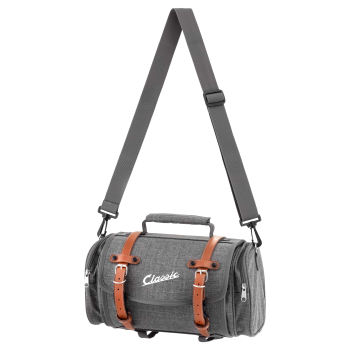 Tasche/Koffer für Gepäckträger - "Classic" - 10 Liter - grau